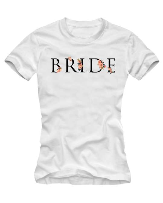 Marškinėliai  Bride flower